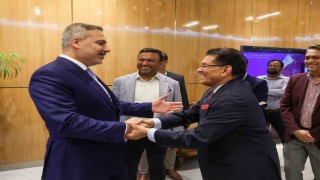 Bakan Fidan, Bangladeşte mevkidaşı Rahman ile bir araya geldi