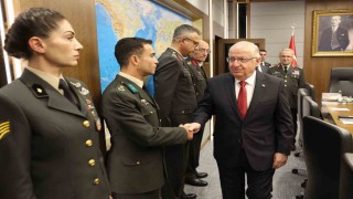 Bakan Güler, Kara Kuvvetleri Komutanı Tokeli kabul etti