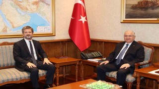 Bakan Güler, Macaristanın Ankara Büyükelçisi Matisi kabul etti