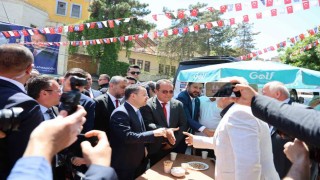 Bakan Gürlekten Mustafapaşaya doğalgaz, TOKİ ve turizm müjdesi