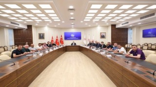 Bakan Işıkhan, Türkiye Maden İşçileri Sendikası Genel Başkanı Akçulu kabul etti