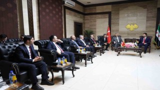 Bakan Memişoğlu Şam'da