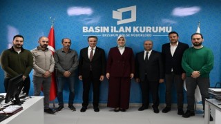Bakan Yardımcısı Yiğitbaşı Basın İlan Kurumunu ziyaret etti