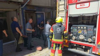 Bandırmada davlumbazdan çıkan yangın mahalleyi ayağa kaldırdı