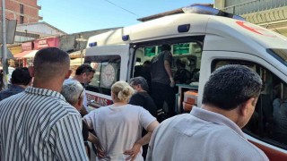 Bartında bir kişi cadde ortasında yaralı halde bulundu
