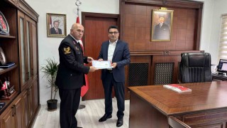 Başarılı jandarma personellerine başarı belgesi