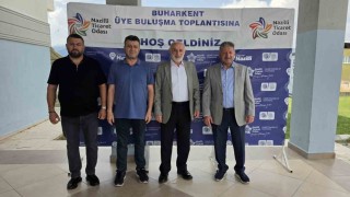 Başkan Arslan, Buharkentte oda üyeleri ile buluştu
