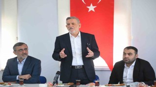 Başkan Burkaydan terminalde önemli buluşma