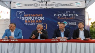 Başkan Büyükkılıçtan halkla akşam buluşması
