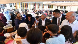 Başkan Büyükkılıçtan okullardaki bahar coşkusuna yakın ilgi