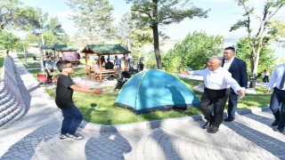 Başkan Büyükkılıçtan Sarımsaklı Barajı Mesire Alanında inceleme