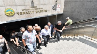 Başkan Büyükkılıçtan Yeraltı Çarşısına ziyaret
