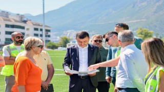Başkan Çavuşoğlu Kınıklıdaki yatırımları yerinde inceledi