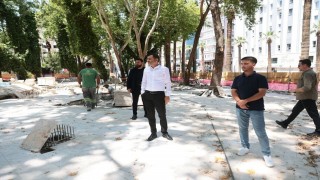 Başkan Çavuşoğlundan Candoğan Parkına yerinde inceleme