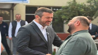 Başkan Çetinkaya belediye personeliyle bayramlaştı