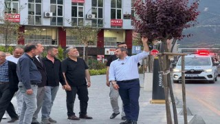 Başkan Çetinkaya tamamlanan çalışmaları inceledi