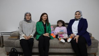 Başkan Durgut ve Kaymakam Yayabaşı ailelerle buluştu