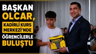 Başkan Olcar, Kadirli Kurs Merkezi’nde Öğrencilerle Buluştu