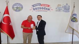 Başkan Özel, Kaymakam Polatı ağırladı