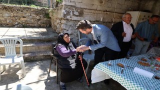 Başkan Tatıktan şehit ailelerine anlamlı ziyaret
