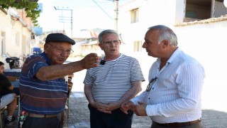 Başkan Tetik, vatandaşların taleplerini dinledi