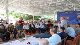 Başkan Yapar, Yaylacık Mahallesinde vatandaşlarla bir araya geldi