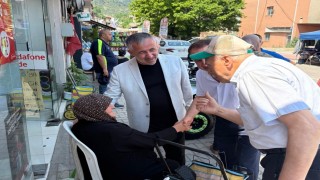 Başkan Yıldırım vatandaş ve esnafla buluştu