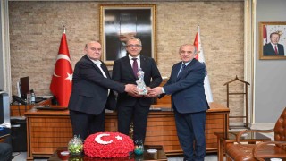 Başkan Yılmaz, İl Emniyet Müdürü Karayel ile fikir alışverişinde bulundu