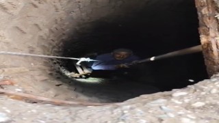 Batmanda su kuyusuna düşen vatandaş kurtarıldı