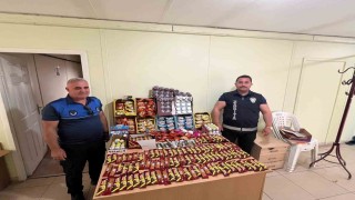 Battalgazide market denetimlerinde tarihi geçmiş ürünlere el konuldu