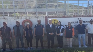 Bayburt Belediyesi Atık Su Arıtma Tesisi denetlendi