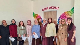 Bayburtta anne adaylarına sağlıklı gebelik eğitimi verildi