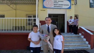 Bayındır'da 5 bin 931 öğrenci karne sevinci yaşadı