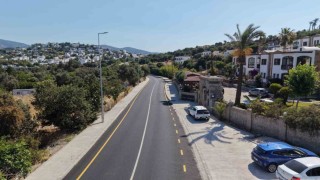 Bergamut Caddesi ile Derviş Görgün Caddesinde çalışmalar tamamlandı