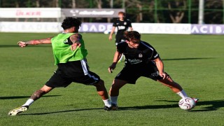 Beşiktaş, günü çift antrenmanla tamamladı
