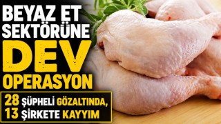 Beyaz Et Sektörüne Dev Operasyon: 28 Şüpheli Gözaltında, 13 Şirkete Kayyım