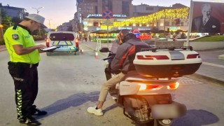 Bilecikte 280 motosiklet sürücüsü denetlendi
