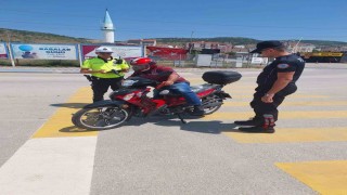 Bilecikte 310 motosiklet sürücüsü kontrol edildi