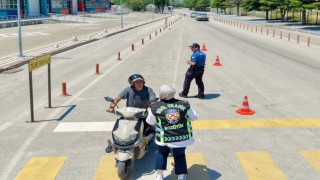 Bilecikte drone destekli trafik denetimi