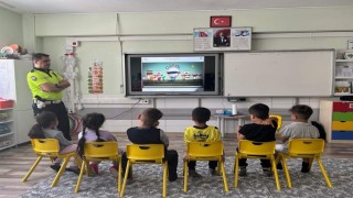 Bilecikte öğrencilere trafik eğitimi verildi