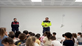 Bilecikte öğrencilere trafik eğitimi verildi