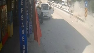 Bilecikteki feci kaza güvenlik kamerasınca kaydedildi