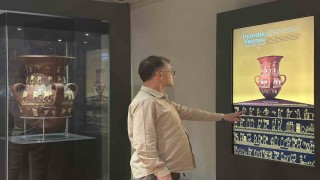 Binlerce yıl öncesindeki gelenekleri anlatan İnandık Vazosuna yoğun ilgi