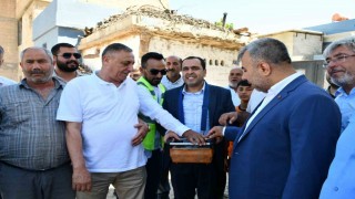 Birecik Belediyesinden Kural Mahallesine taziye evi