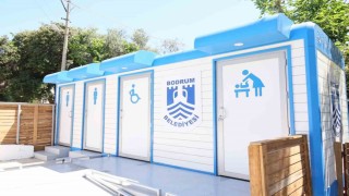 Bodrumda modern tuvaletler hizmete alındı