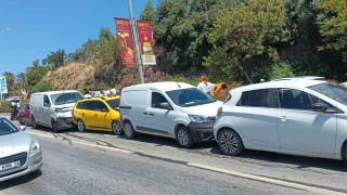 Bodrumda zincirleme kaza: 5 araç birbirine girdi