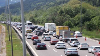 Bolu Dağı Tünelinden bayramda 1 milyon araç geçti