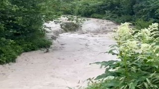 Boluda dereler taştı, tarım arazileri sular altında kaldı