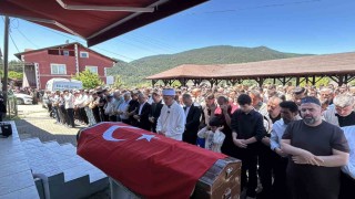 Boluda maden göçüğünde hayatını kaybeden işçi son yolculuğuna uğurlandı