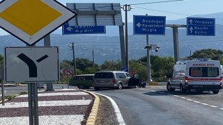 Bozdoğanda trafik kazası: 1 yaralı
